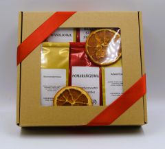 Pudełko z kawą i herbatą  Pudełko z kawą i herbatą