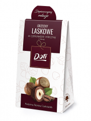 Orzechy laskowe w czekoladzie mlecznej z kawą